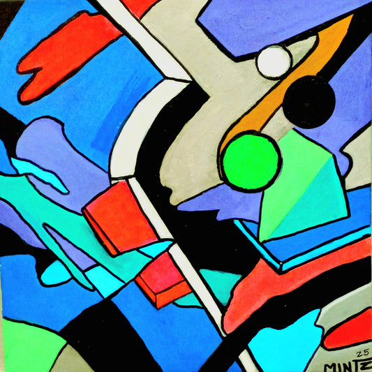 Original Painting "Black Hole Sun" by Eric Mintz